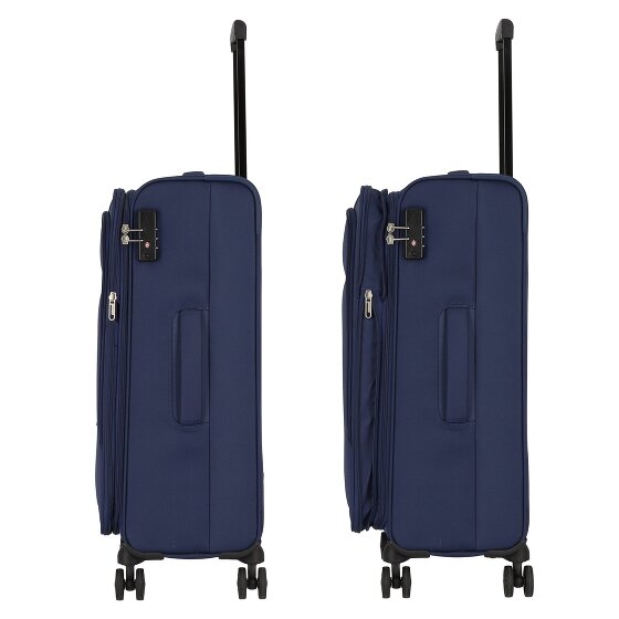 American Tourister Street Roll 4 roulettes Set de valises 3 pièces avec soufflet d'extension
