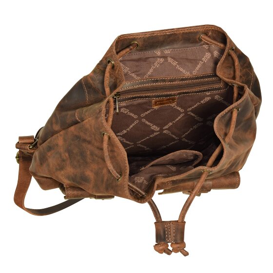 Greenland Nature Sac à dos Classic en cuir 37 cm