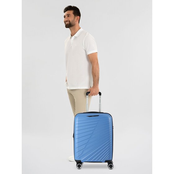 Benzi 5808 4 roulettes Trolley de cabine 55 cm avec soufflet d'extension