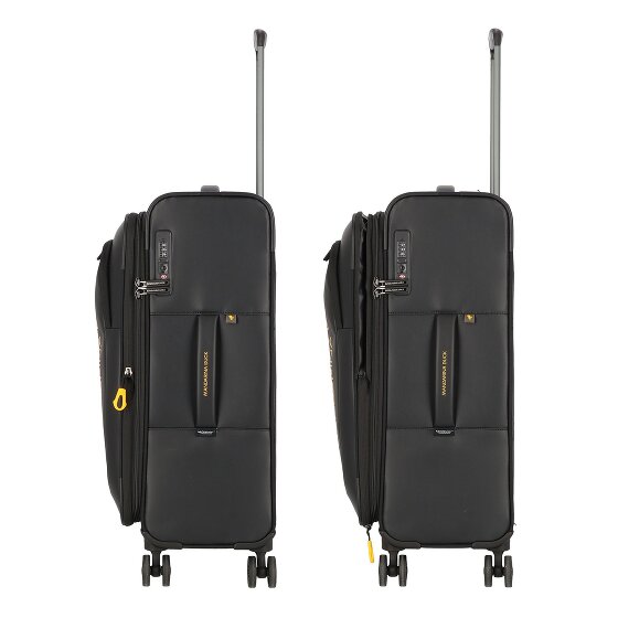 Mandarina Duck Eco Coated 4 roulettes Trolley M 67 cm