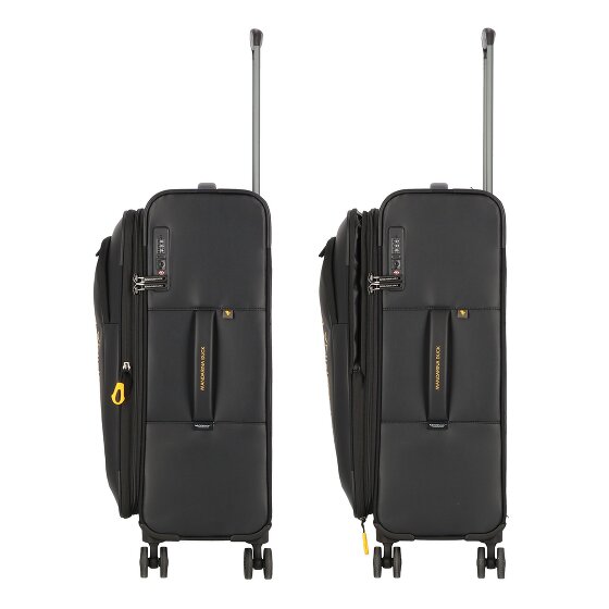 Mandarina Duck Eco Coated 4 roulettes Trolley M 67 cm