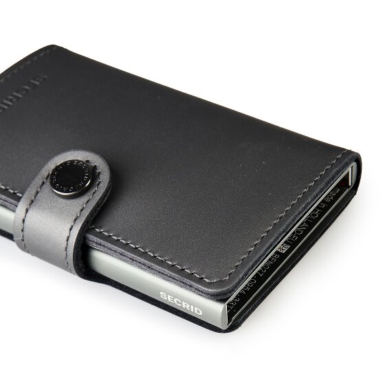 Secrid Miniwallet Étui pour cartes de crédit Protection RFID Cuir 10 cm