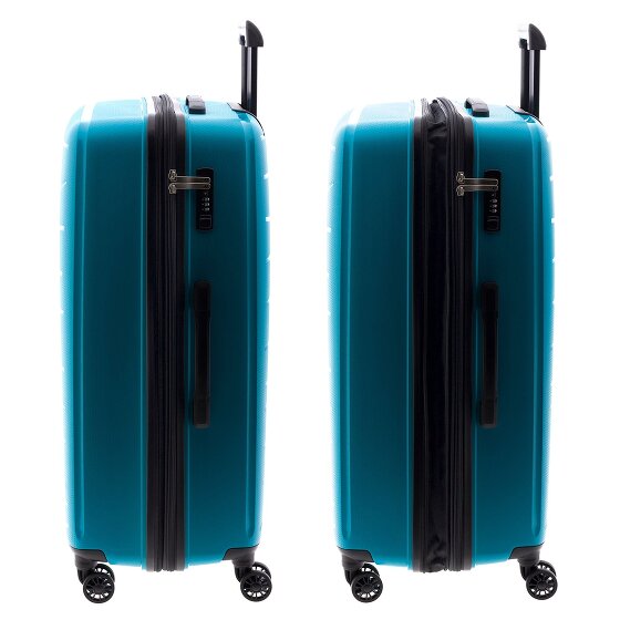 Gladiator 1700 4 roulettes Trolley 74 cm avec soufflet d'extension