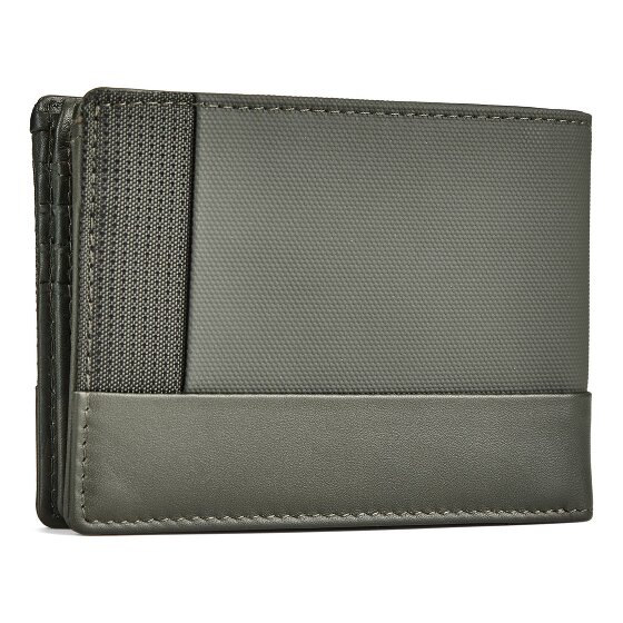 Piquadro Sync Porte-monnaie Protection RFID Cuir véritable 12.5 cm