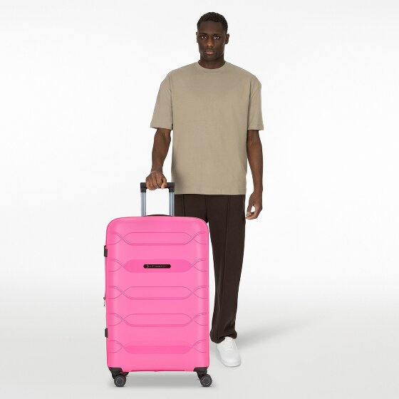 Polestream Strz by Asteroid 4 roulettes Trolley L 74 cm avec soufflet d'extension
