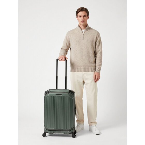 Piquadro PQ-Light 4 roues Valise cabine M 69 cm '"avec soufflet d''extension"'