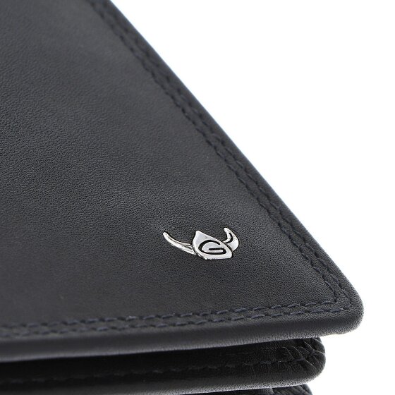 Golden Head Polo Porte-monnaie Protection RFID Cuir véritable 12.5 cm
