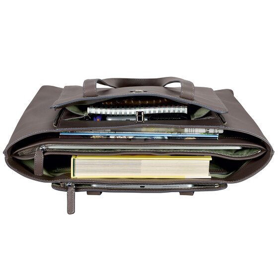 Leonhard Heyden Nizza Sac de shopper Cuir 40 cm