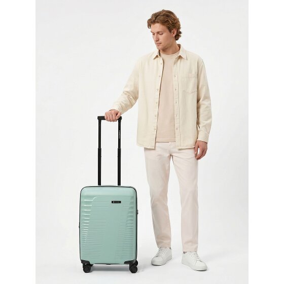Farmhood Straw Edition 4 roues Valise cabine 55 cm avec soufflet d'extension
