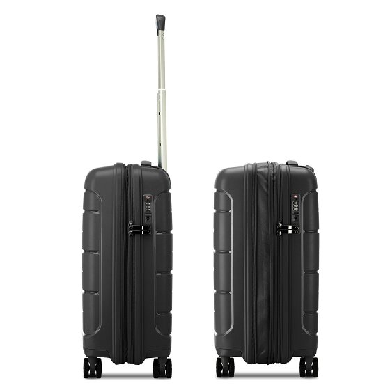 MODO by Roncato Starlight 3.0 4 roulettes Set de valises 3 pièces avec soufflet d'extension