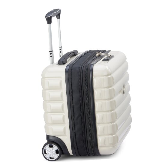 Delsey Paris Shadow 5.0 trolley business à 4 roulettes 38 cm compartiment pour ordinateur portable avec soufflet d'extension