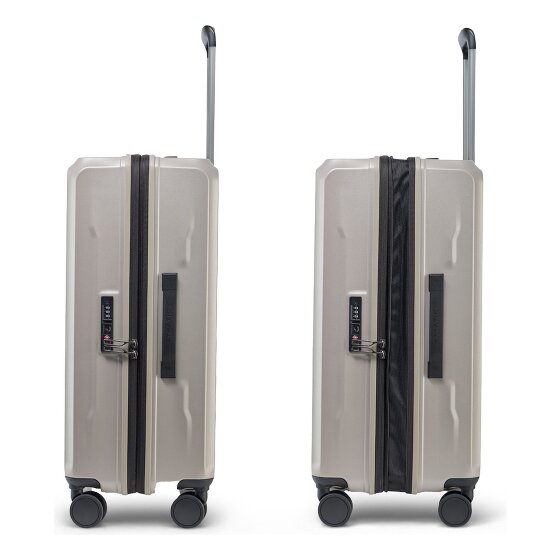 Stratic Phoenix 4 roulettes Trolley 66 cm avec soufflet d'extension