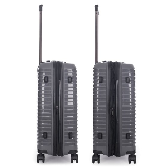 Stratic Bright+ 4 roulettes Trolley M 66 cm avec soufflet d'extension