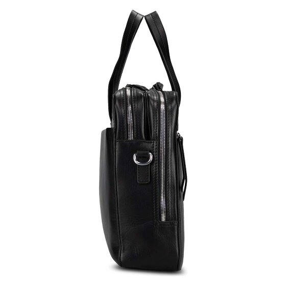 Jost Arva Attaché-case Cuir véritable 36 cm Compartiment ordinateur