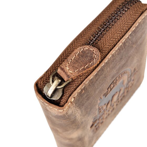 Greenburry Huntsman Porte-monnaie Protection RFID Cuir 10 cm