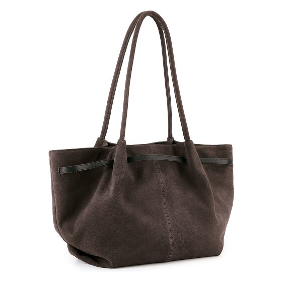 LES VISIONNAIRES Bonnie Sac de shopper Cuir véritable 51 cm