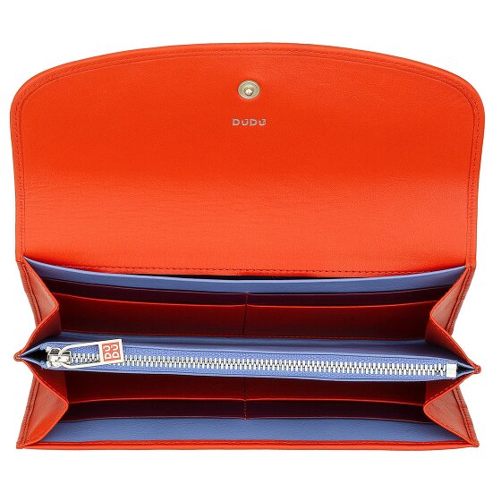 DuDu Colorful Gandia Porte-monnaie RFID en cuir 19 cm