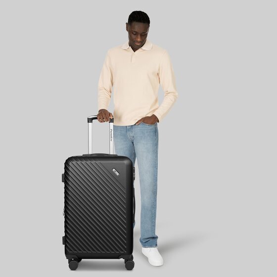 Check.In Paradise 2.0 4 roulettes Trolley M 68 cm avec soufflet d'extension