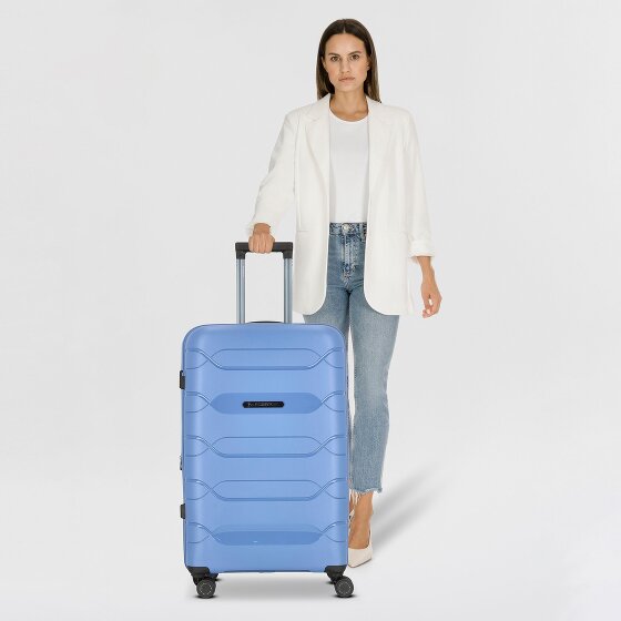 Polestream Strz by Asteroid 4 roulettes Trolley L 74 cm avec soufflet d'extension