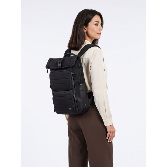 Piquadro Oberon Daypack Protection RFID 48 cm Compartiment ordinateur