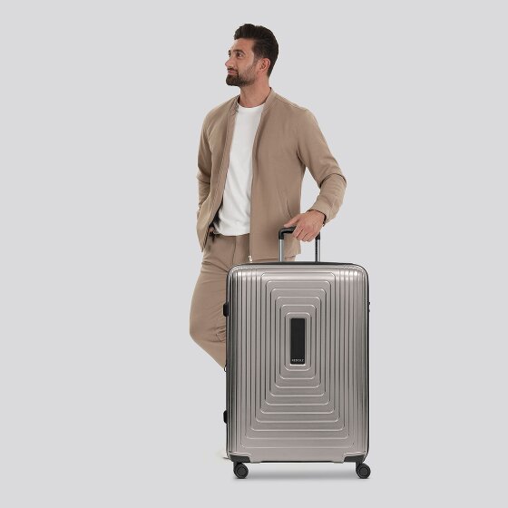 Redolz Essentials 14 4 roulettes Trolley L 77 cm avec soufflet d'extension