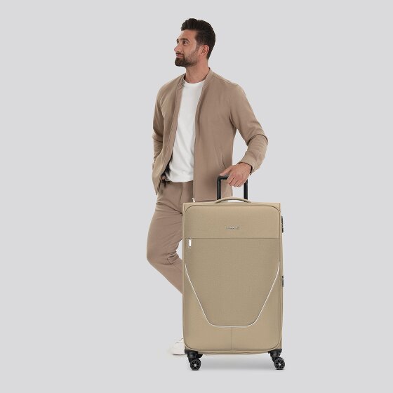 Stratic taska Trolley à 4 roulettes L 76 cm avec soufflet d'extension