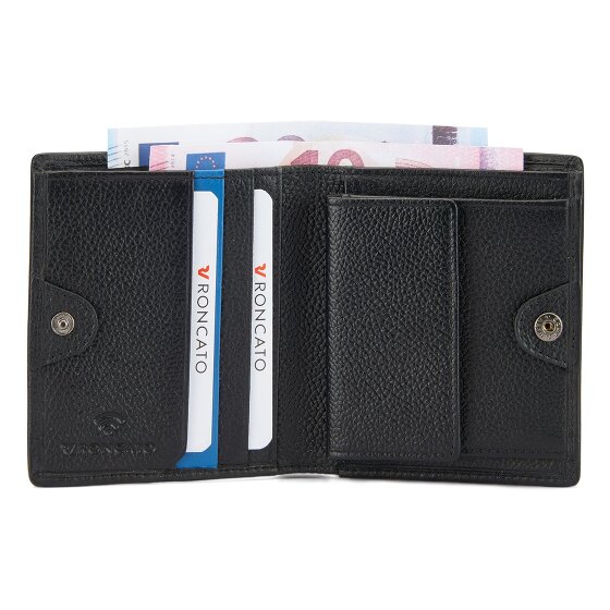 Roncato Trial DLX Porte-monnaie Protection RFID Cuir 9 cm