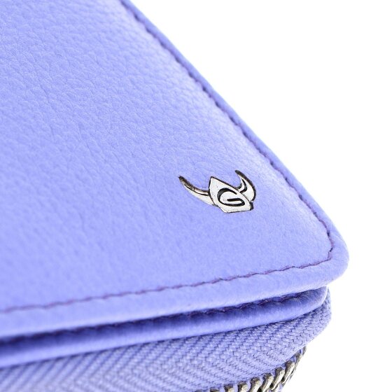 Golden Head Madrid Porte-monnaie Protection RFID Cuir véritable 11.5 cm