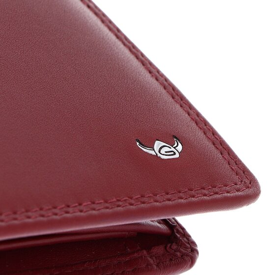 Golden Head Polo Porte-monnaie Protection RFID Cuir véritable 11 cm