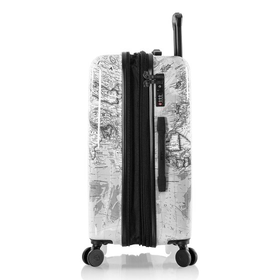 Heys Black Camo 4 roulettes Set de valises 3 pièces avec soufflet d'extension
