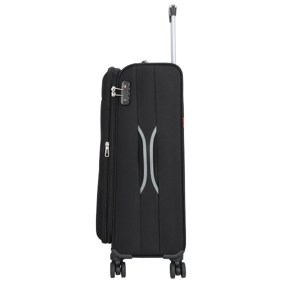 Gabol Zambia 4 roues Valise cabine 69 cm avec soufflet d'extension