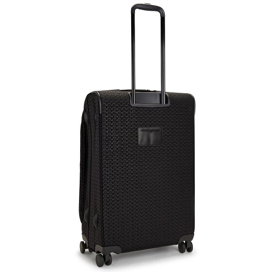 Kipling Basic Plus New Youri Spin 4 roulettes Trolley M 68 cm avec soufflet d'extension