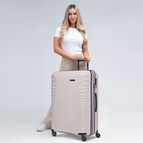 Farmhood Eco Edition 4 roulettes Trolley 77 cm avec soufflet d'extension