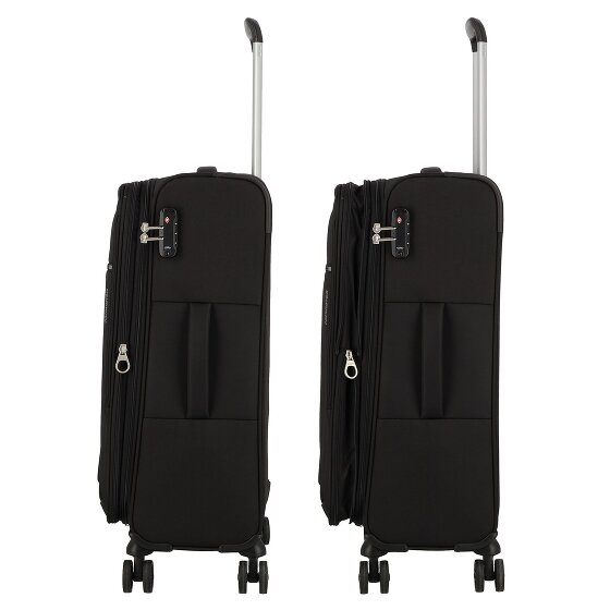 American Tourister Rampup 4 roulettes Set de valises 3 pièces