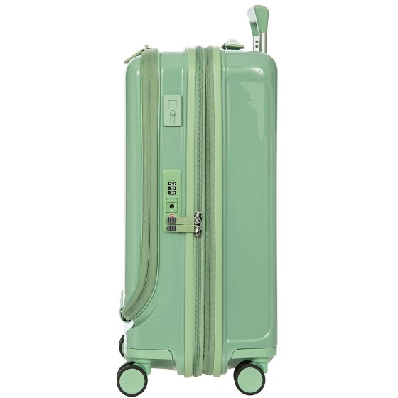 Bric's Positano 4 roulettes Trolley de cabine 55 cm avec soufflet d'extension