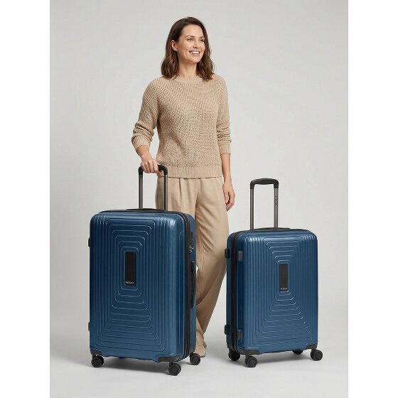Redolz Essentials 14 4 roulettes Set de valises 2 pièces avec soufflet d'extension