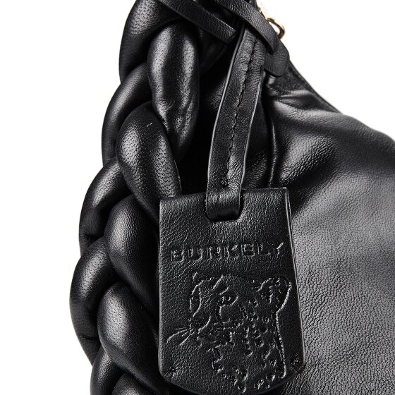 Burkely Braidy Sac à bandoulière Cuir véritable 33 cm