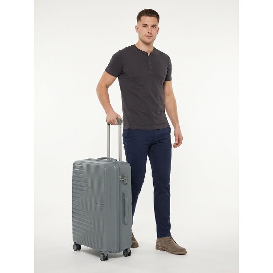 Travelite Pacific 4 roues Valise cabine M 67 cm