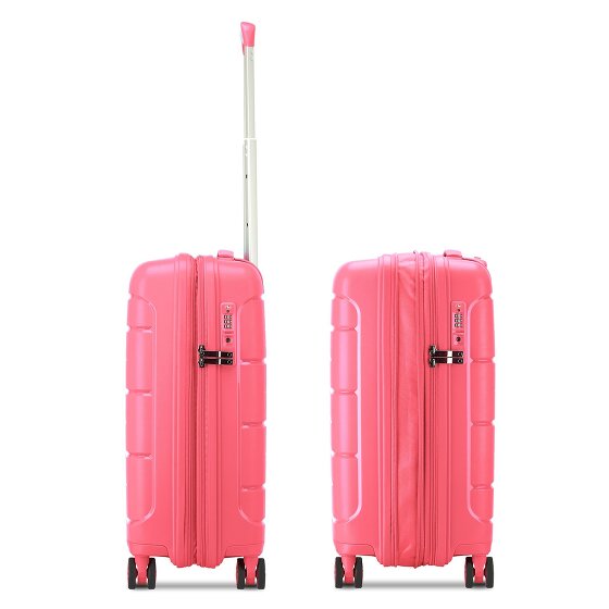 MODO by Roncato Starlight 3.0 4 roulettes Trolley de cabine 55 cm avec soufflet d'extension