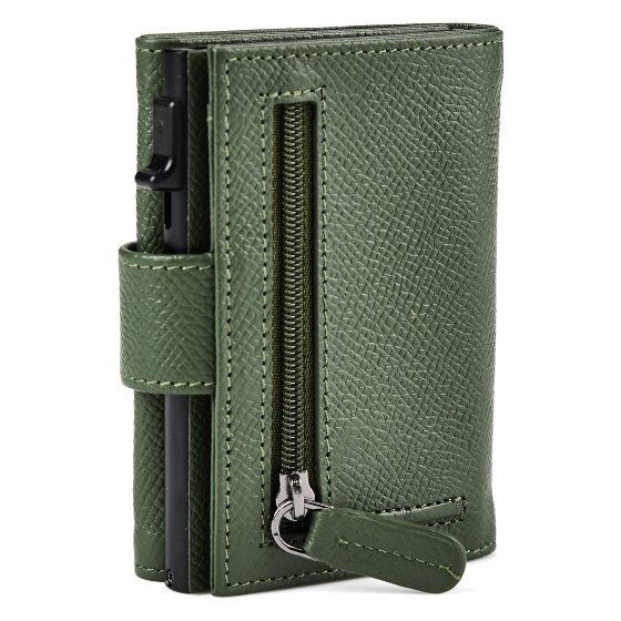 Braun Büffel Robin Étui pour cartes de crédit Protection RFID Cuir véritable 7.5 cm