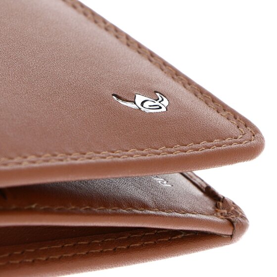 Golden Head Polo Porte-monnaie Protection RFID Cuir véritable 19 cm