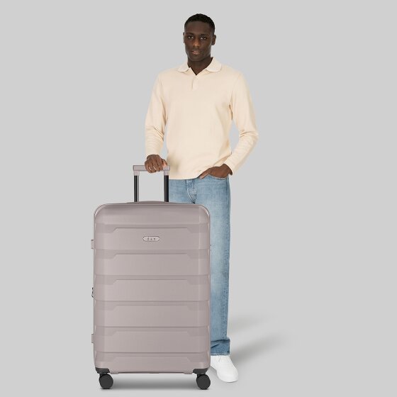 d&n South Dakota 4 roulettes Trolley L 76 cm avec soufflet d'extension