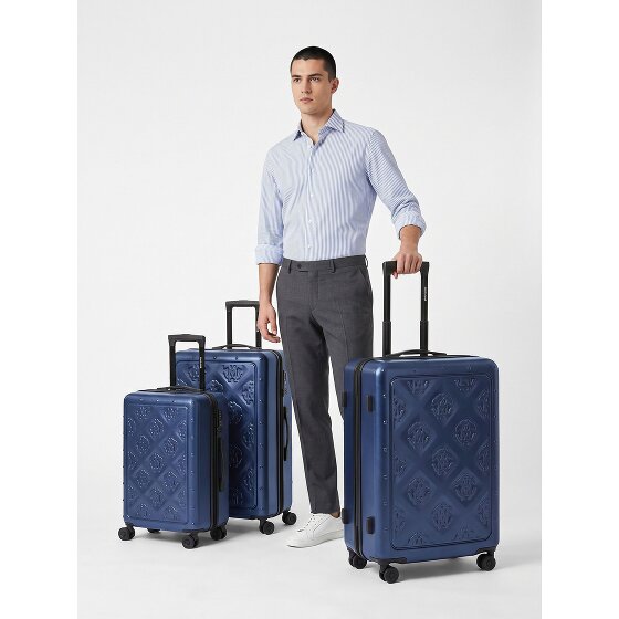 Roberto Cavalli Florence 4 roues Set de valises 3 pièces avec soufflet d'extension