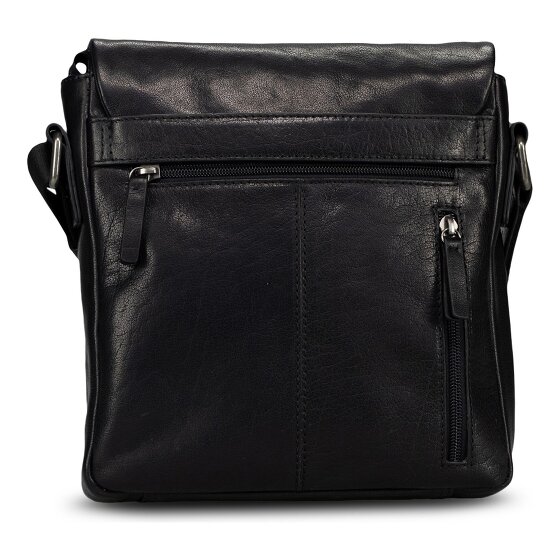 Jost Glasgow Sac à bandoulière S Protection RFID Cuir véritable 23 cm
