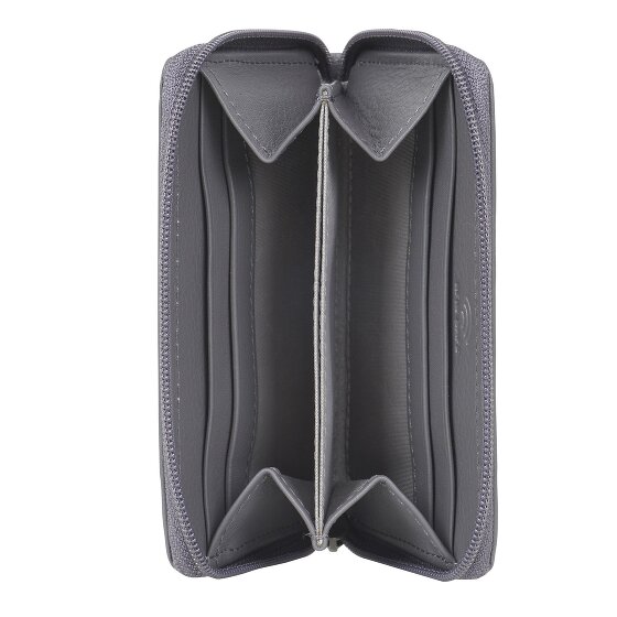 Maître ellern Porte-monnaie Protection RFID Cuir véritable 11 cm