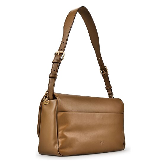 PINKO Click Soft Classic Sac à bandoulière Cuir véritable 32 cm