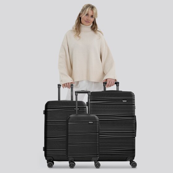 Redolz Essentials 16 3-SET 4 roues Set de valises 3 pièces