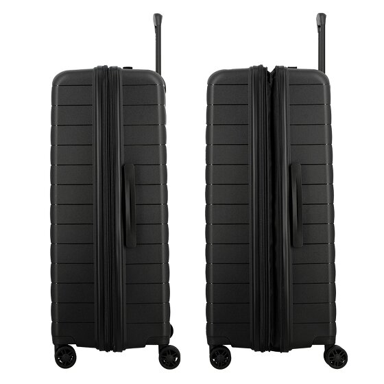 Jump Striper 4 roulettes Trolley 77 cm avec soufflet d'extension