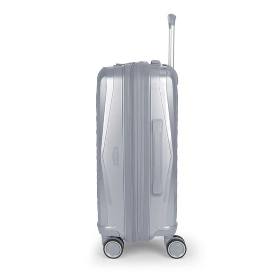 Gabol Queens 4 roulettes Trolley de cabine S 54 cm avec soufflet d'extension