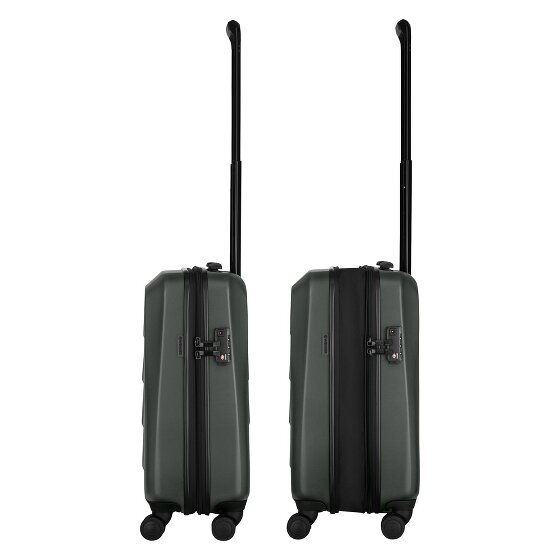 Wenger Prymo 4 roulettes Trolley de cabine 55 cm avec soufflet d'extension